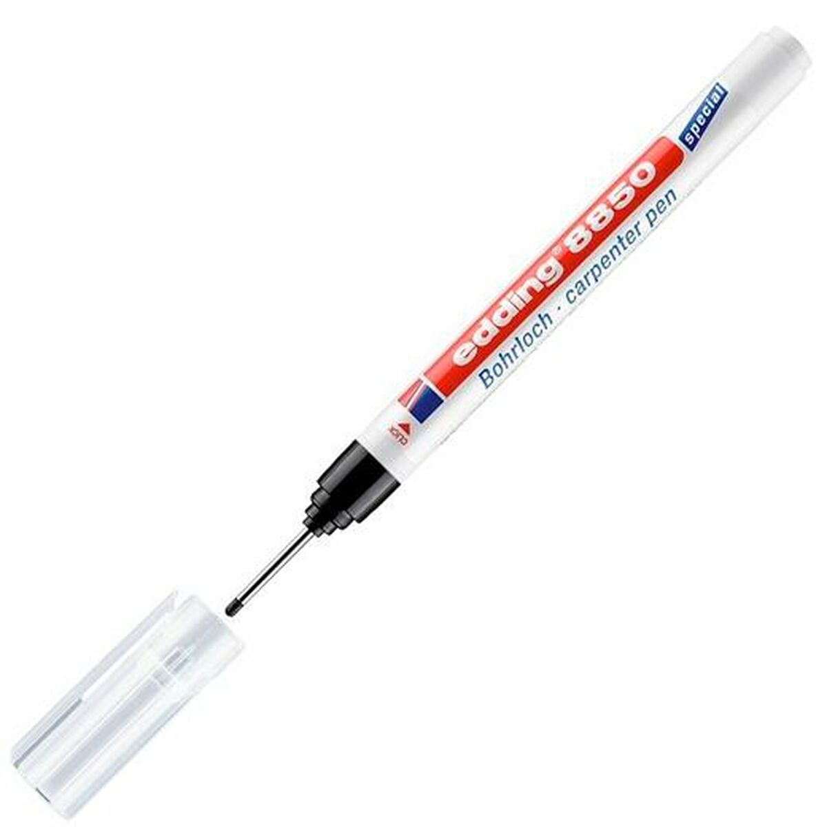Püsimarker Edding 8850 Trellpuur Must (5 Ühikut)